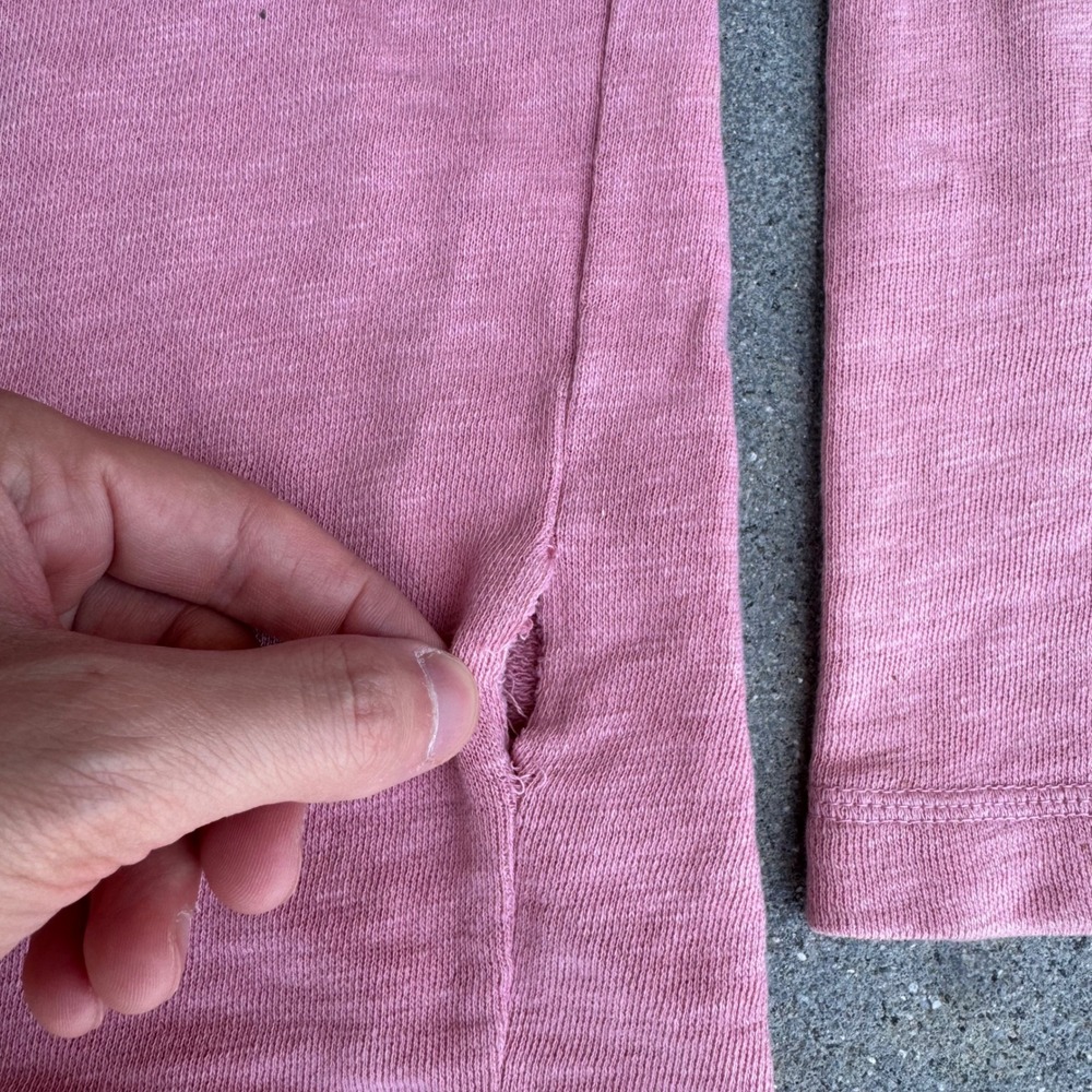 Hartford Alternative Classics Pink Crewneck Shirt Mens L - Picture 4 of 6